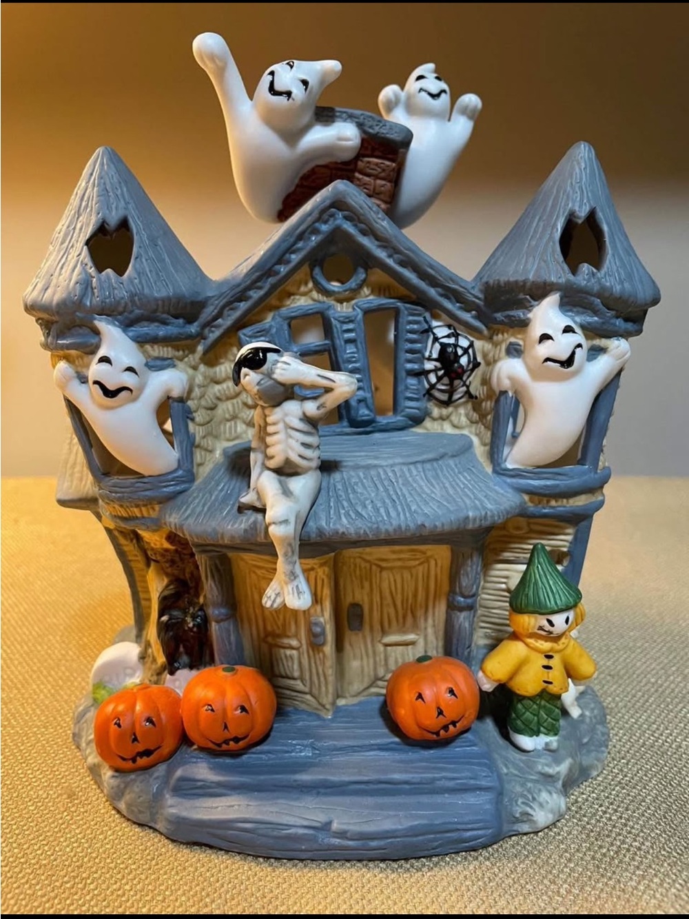 Partylite Halloween Haunted Candle House